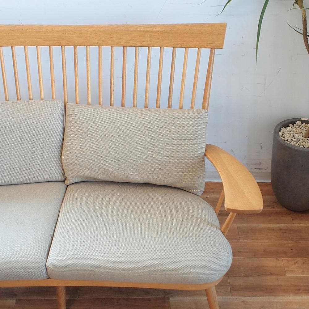 柏木工/KASHIWA 2人掛けソファ ウィンザースタイル ハイバック