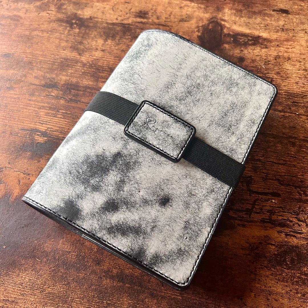 A6サイズ　システム手帳　イタリアンレザー　ハンドメイド