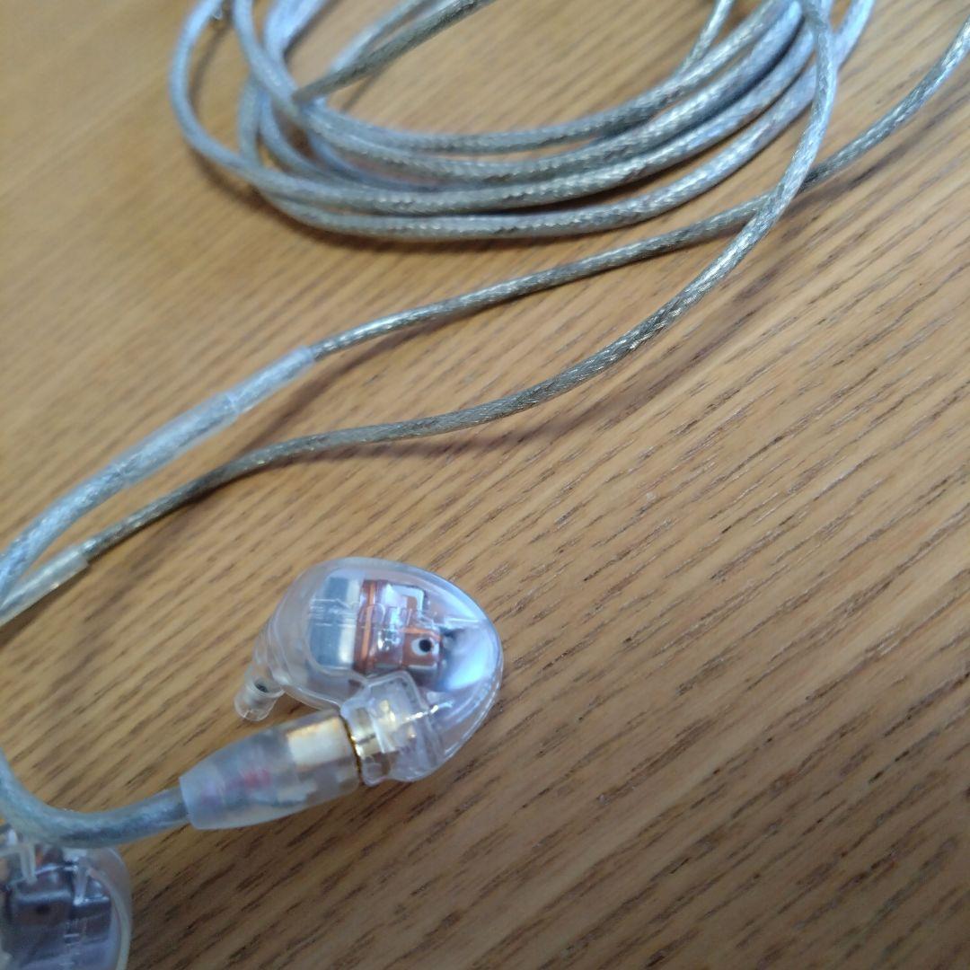 Shure SE535クリアカラー