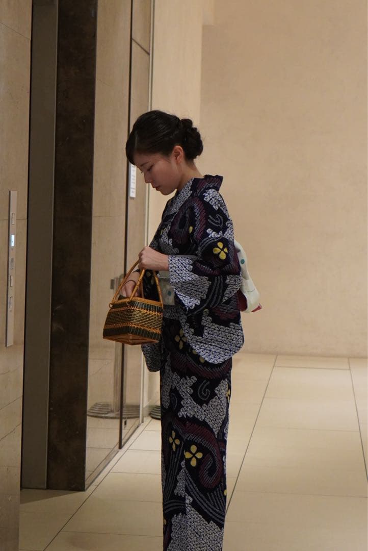 ⭐︎りか⭐︎有松絞り　浴衣　単品【11】