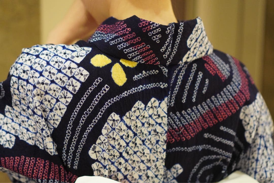 ⭐︎りか⭐︎有松絞り　浴衣　単品【11】