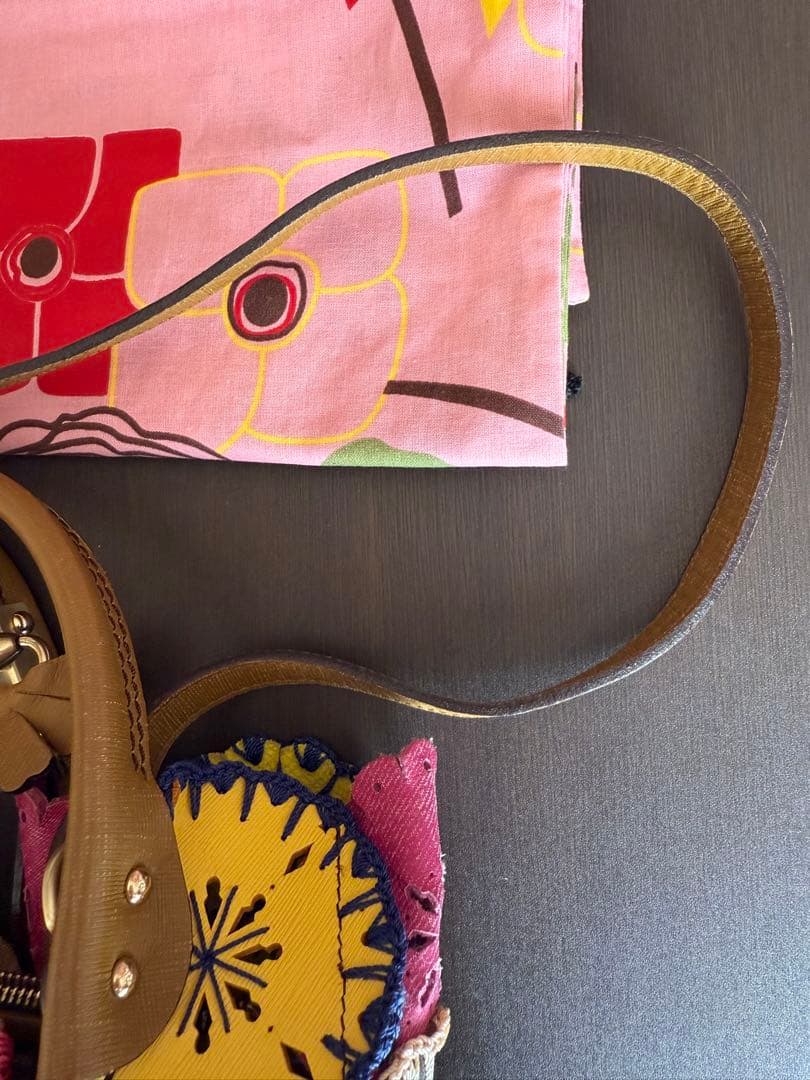 Jamin Puech ジャマンピエッシュ　2way バッグ　フラワー　袋付