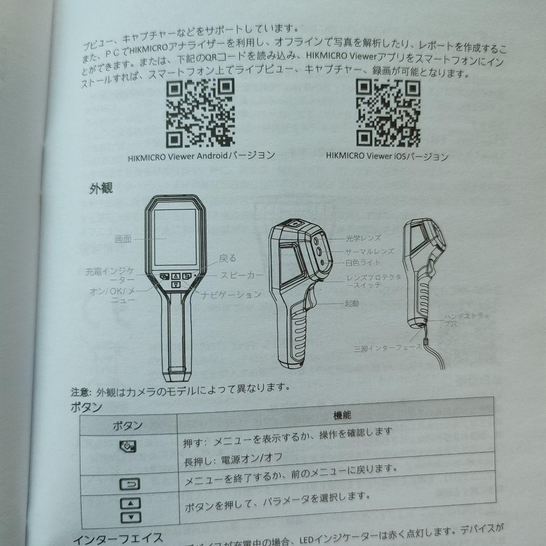 HIKMICRO B20 サーモグラフィーカメラ