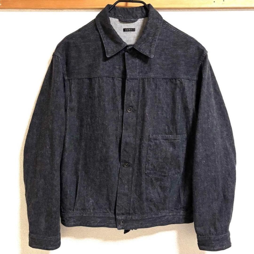 H*L様 ECRU サイズ2 COMOLI デニムジャケット エクリュ コモリ
