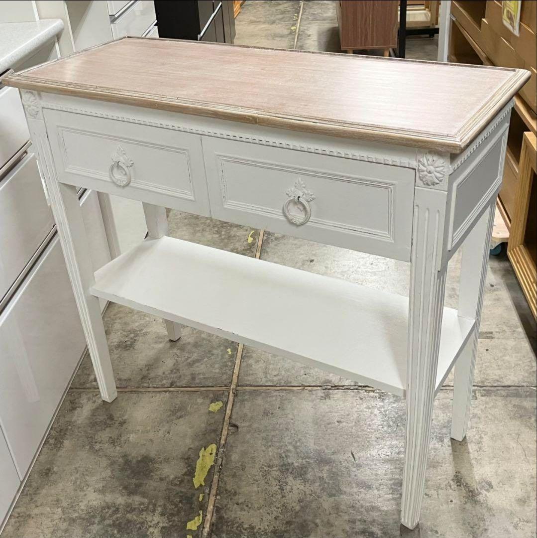 Sarah Grace BLANC D'IVOIRE コンソール シャビー系