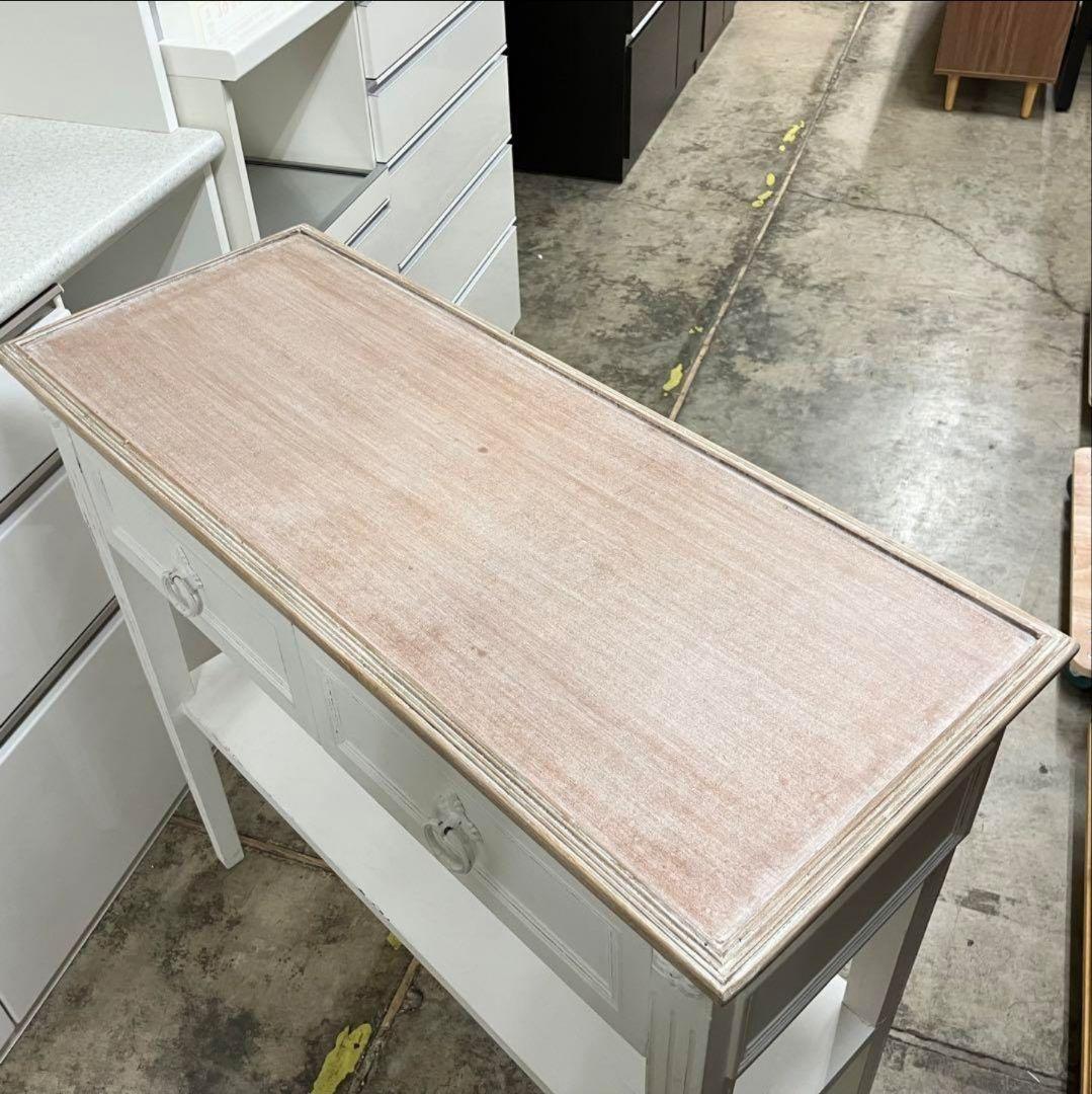 Sarah Grace BLANC D'IVOIRE コンソール シャビー系