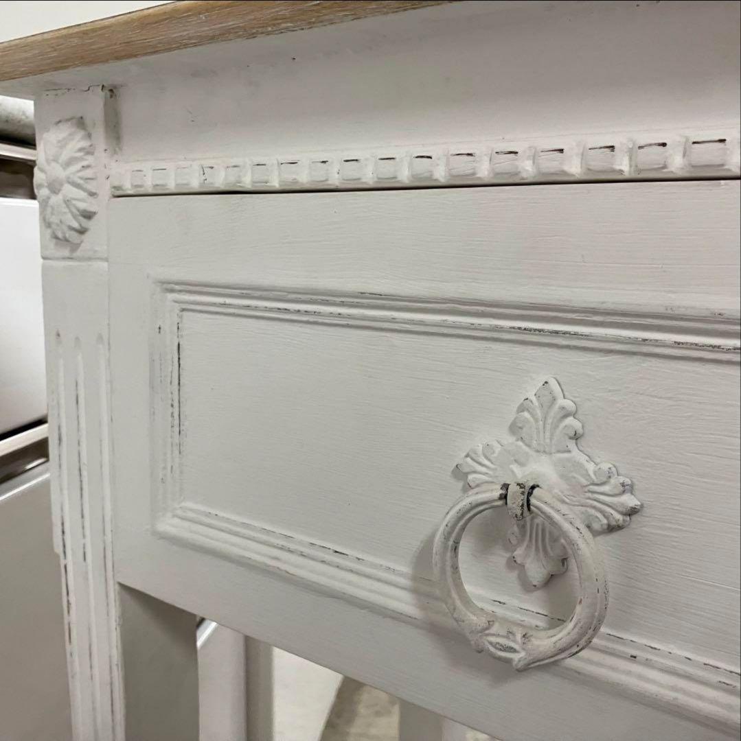 Sarah Grace BLANC D'IVOIRE コンソール シャビー系