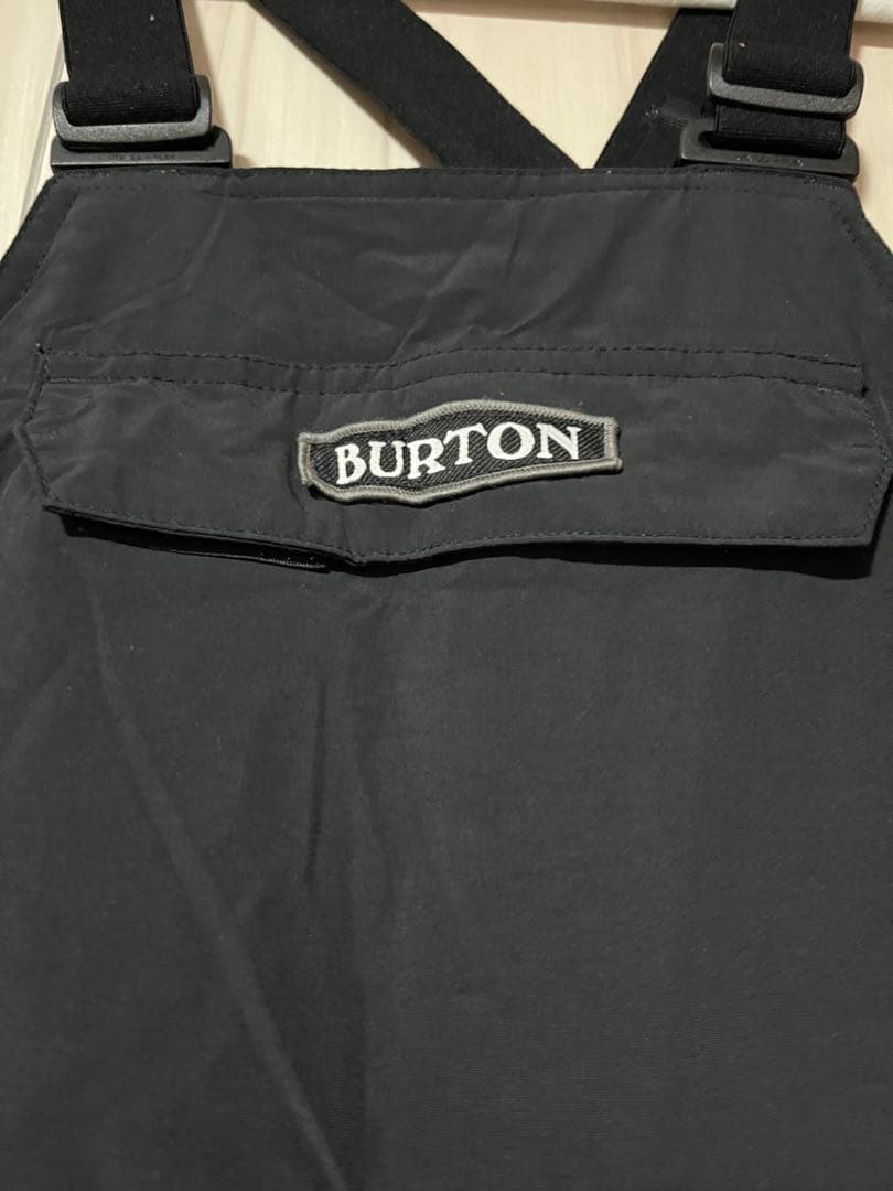 BURTON 子ども用 スキーオーバーオール 黒