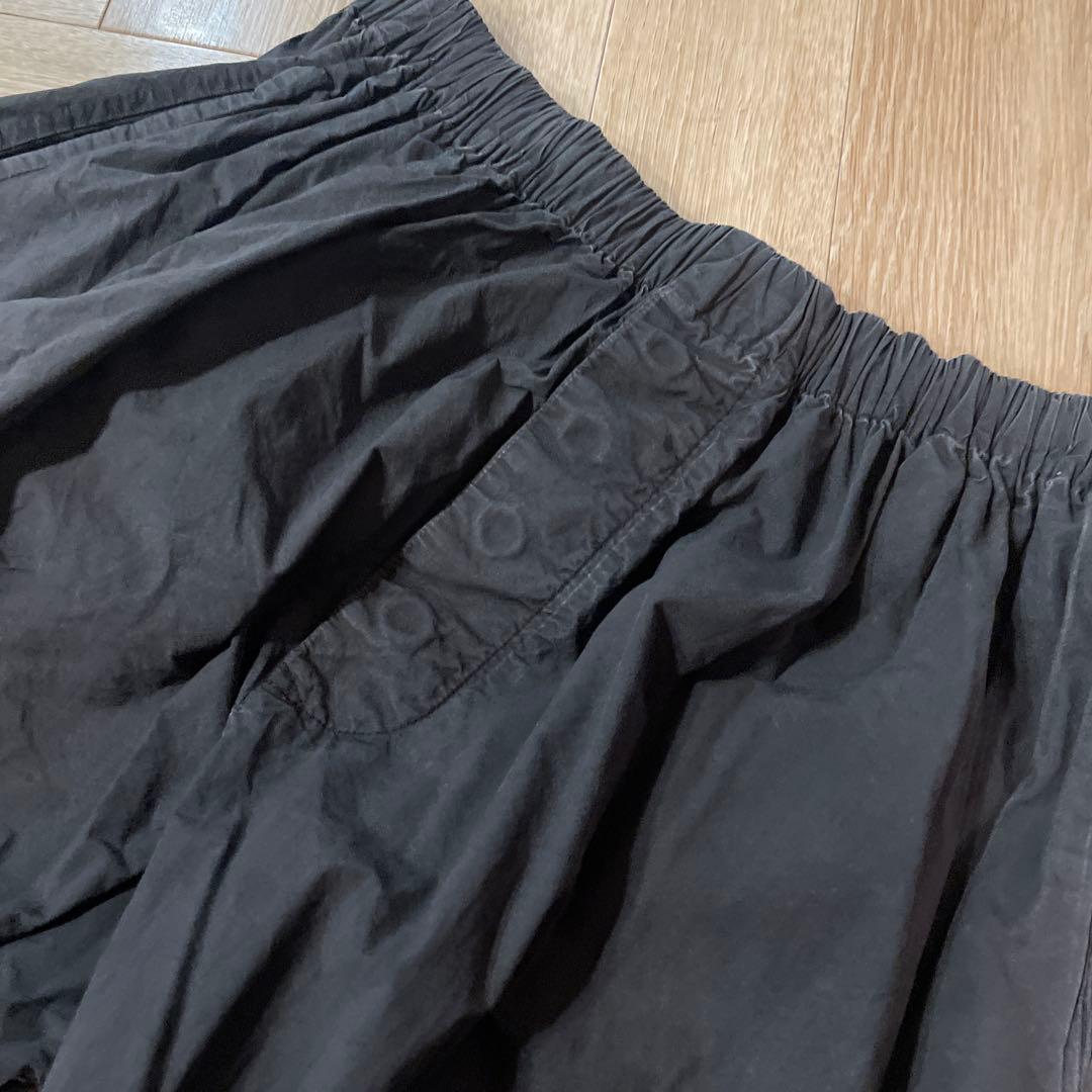 casey casey ペーパーイージーサルエルパンツ黒