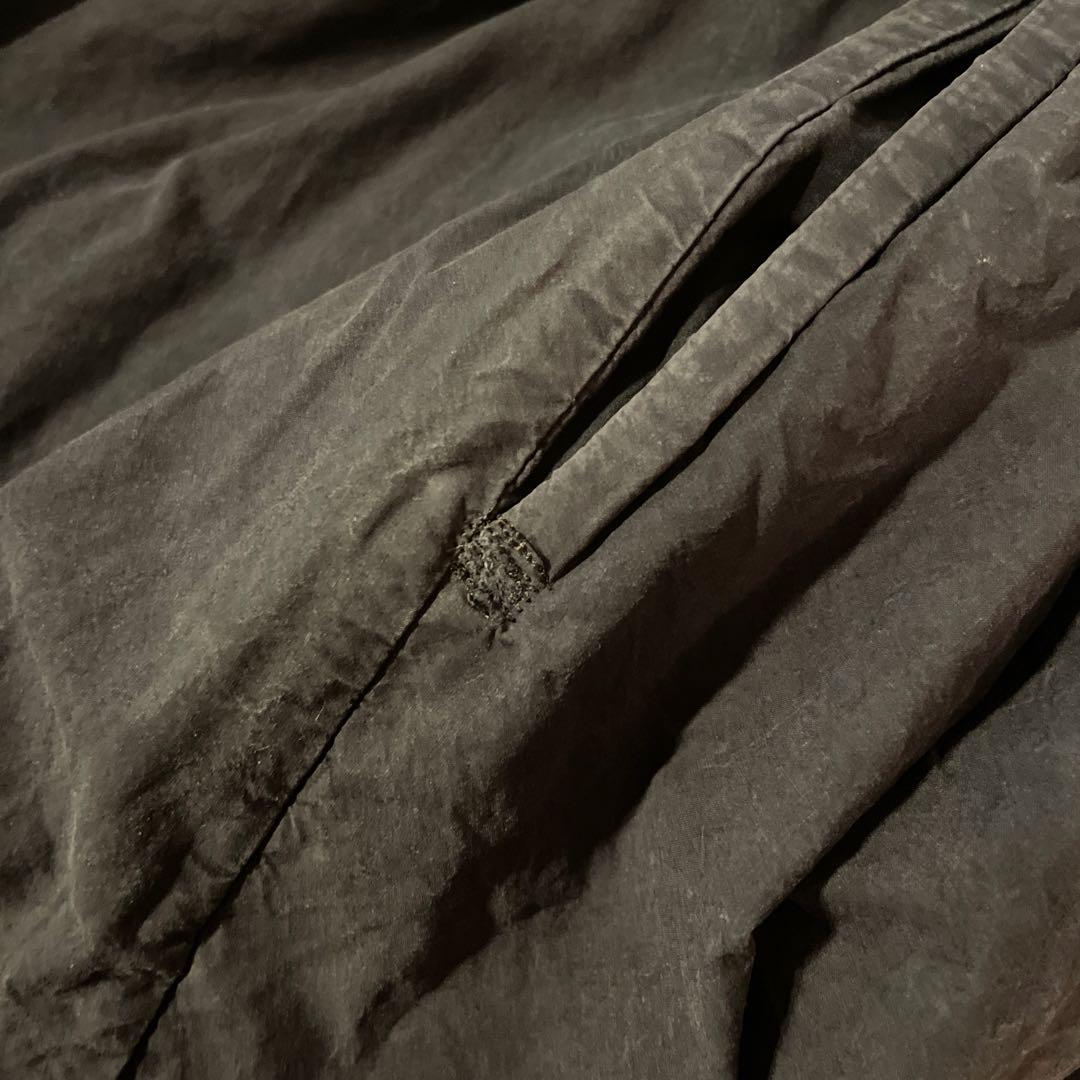 casey casey ペーパーイージーサルエルパンツ黒