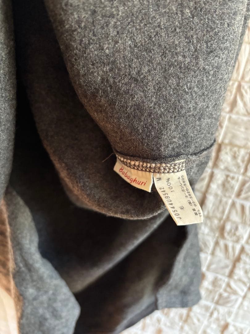 ババグーリ Babaghuri ダークグレー タートルネック チュニック