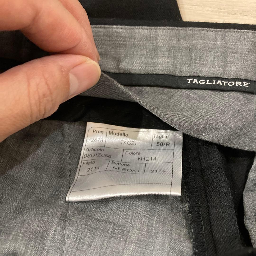 tagliatore ツータックウールスラックス