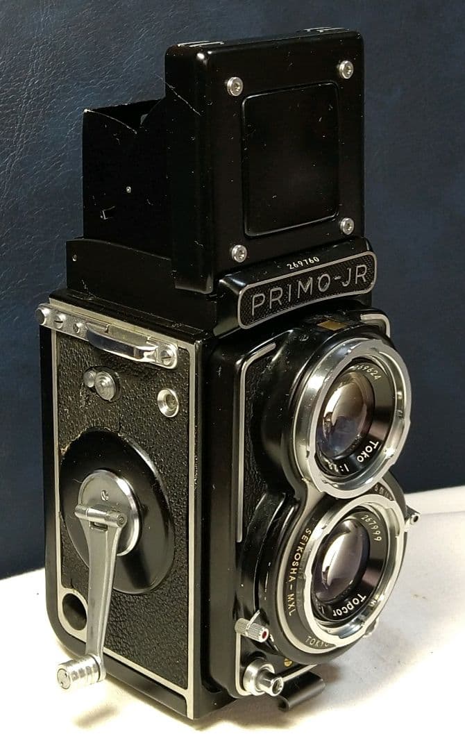 訳あり！PRIMO-JR 6cm F2.8 Tokyo Kogaku 二眼レフ！