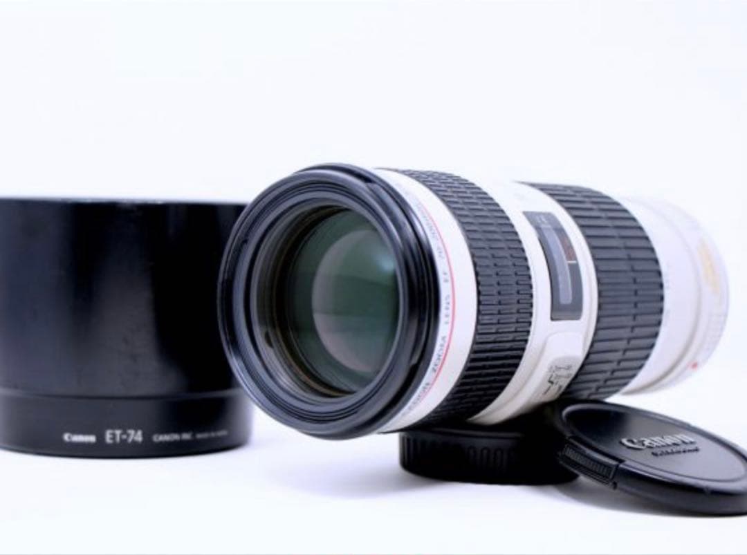 極上美品 Canon キャノン EF70-200mm F4L IS USM
