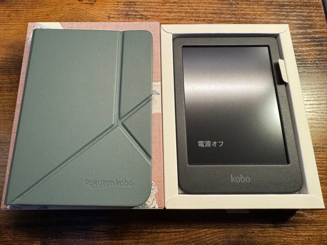 楽天Kobo Clara Colour 電子書籍リーダー本体 +ケースセット