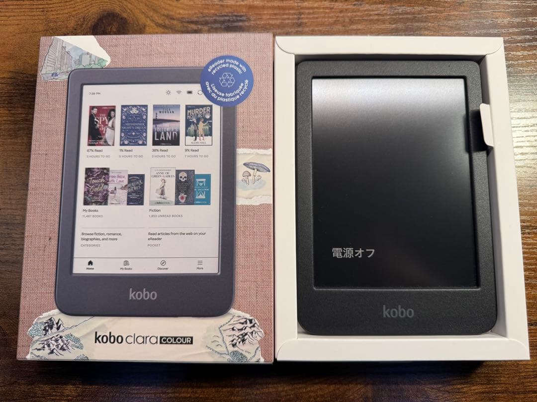楽天Kobo Clara Colour 電子書籍リーダー本体 +ケースセット