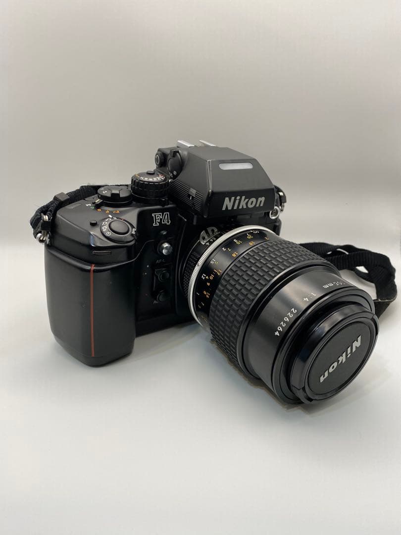 Nikon F4 フィルム一眼レフカメラ Nikkor 105mmレンズ付き
