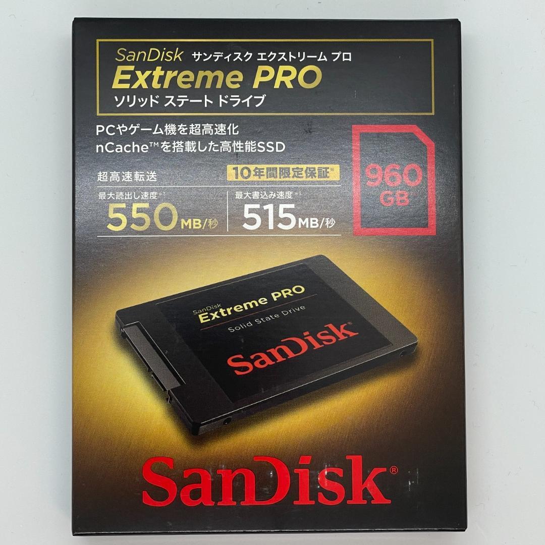 未開封 SanDisk Extreme PRO 960GB SSD (1)