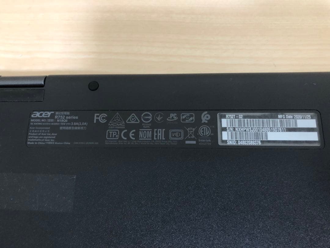 Chromebook 2台セット　lenovo acer