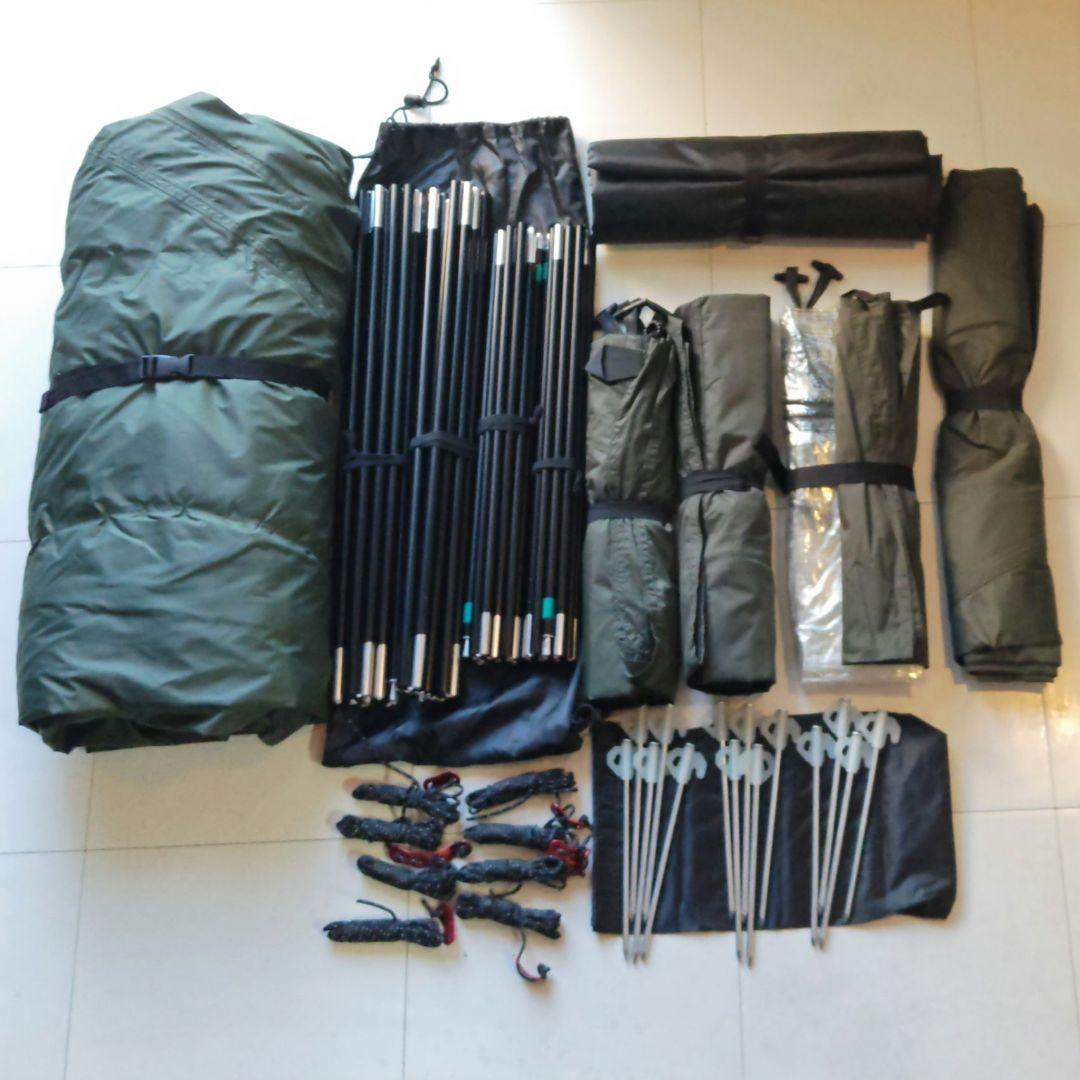 TENPLAY シェルタードーム G-TENT-M200 オプション付き 中古品