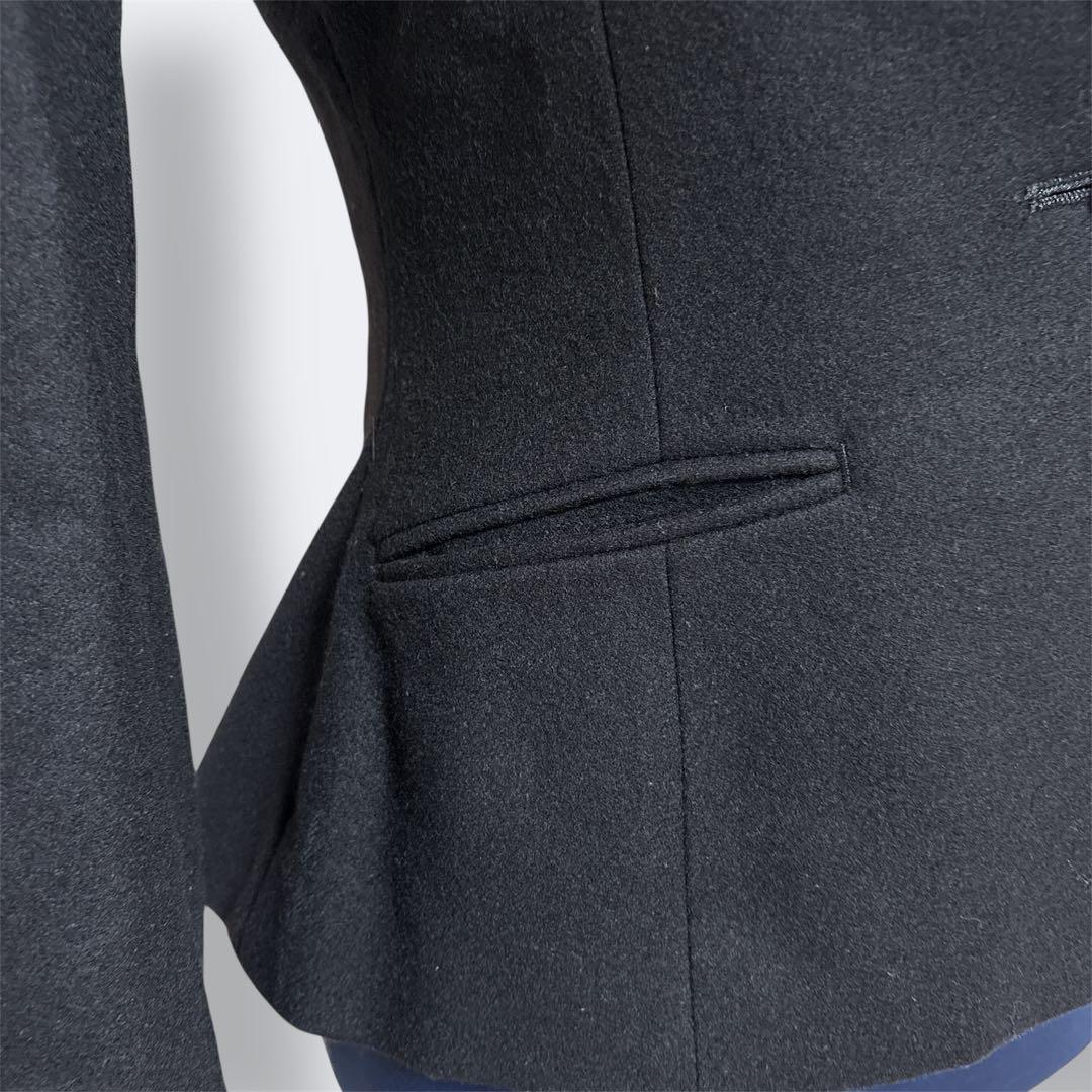 YOKOCHAN ウール　テーラードジャケット　ブラック　ヨーコチャン　38