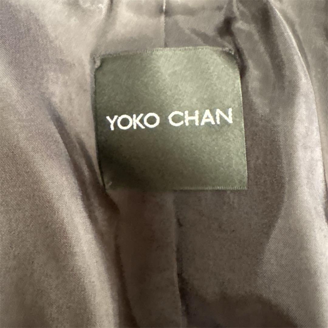 YOKOCHAN ウール　テーラードジャケット　ブラック　ヨーコチャン　38