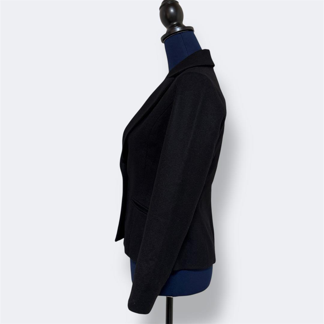 YOKOCHAN ウール　テーラードジャケット　ブラック　ヨーコチャン　38