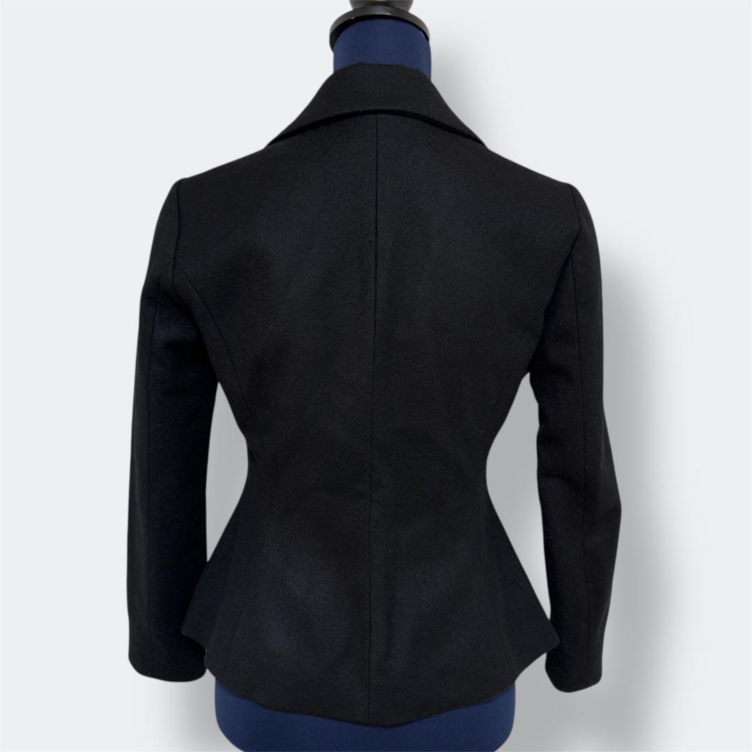 YOKOCHAN ウール　テーラードジャケット　ブラック　ヨーコチャン　38