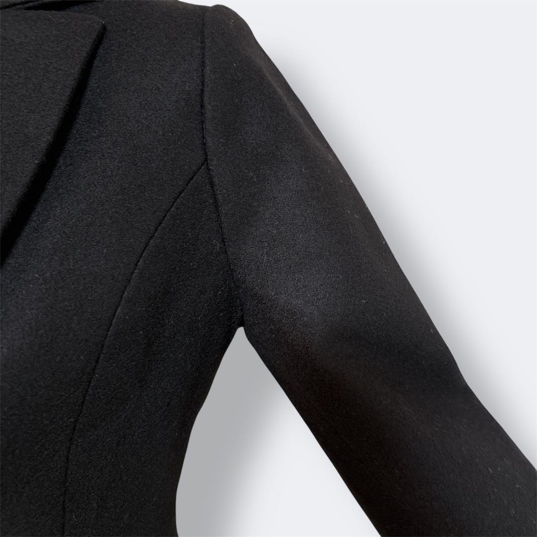 YOKOCHAN ウール　テーラードジャケット　ブラック　ヨーコチャン　38