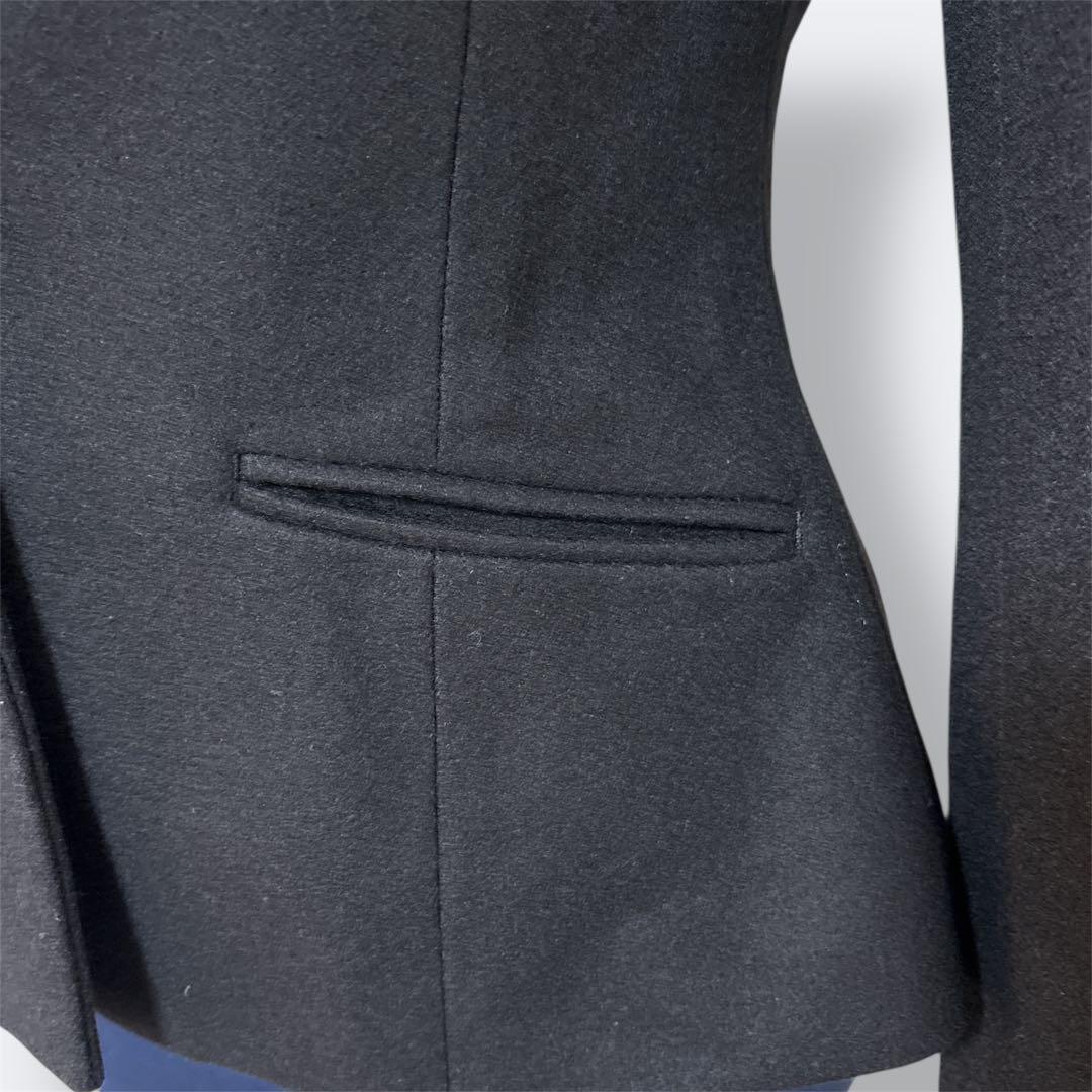 YOKOCHAN ウール　テーラードジャケット　ブラック　ヨーコチャン　38