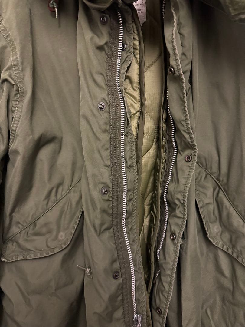 米軍実物 M65 モッズコート フィッシュテール サイズS フルセット