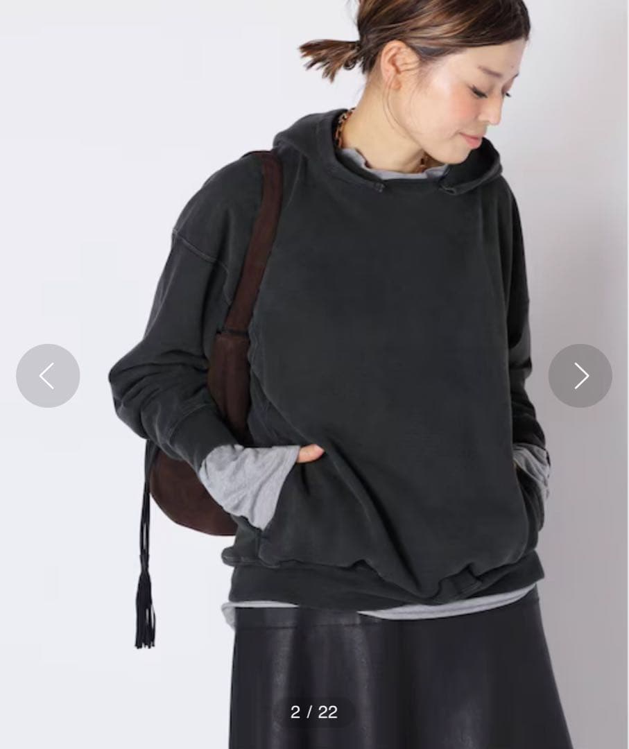 Deuxieme Classe feeling パーカー　美品