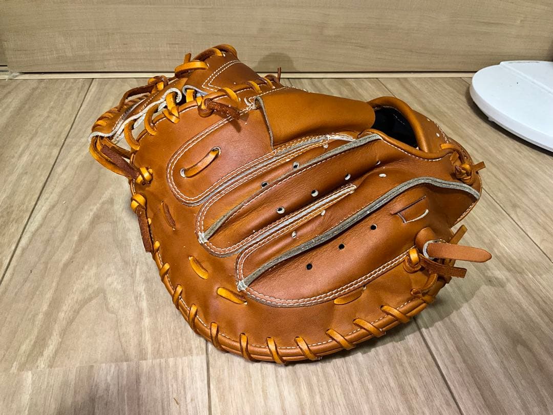 【型付け済み】Zett一般軟式キャッチャーミット(ネオステイタス)