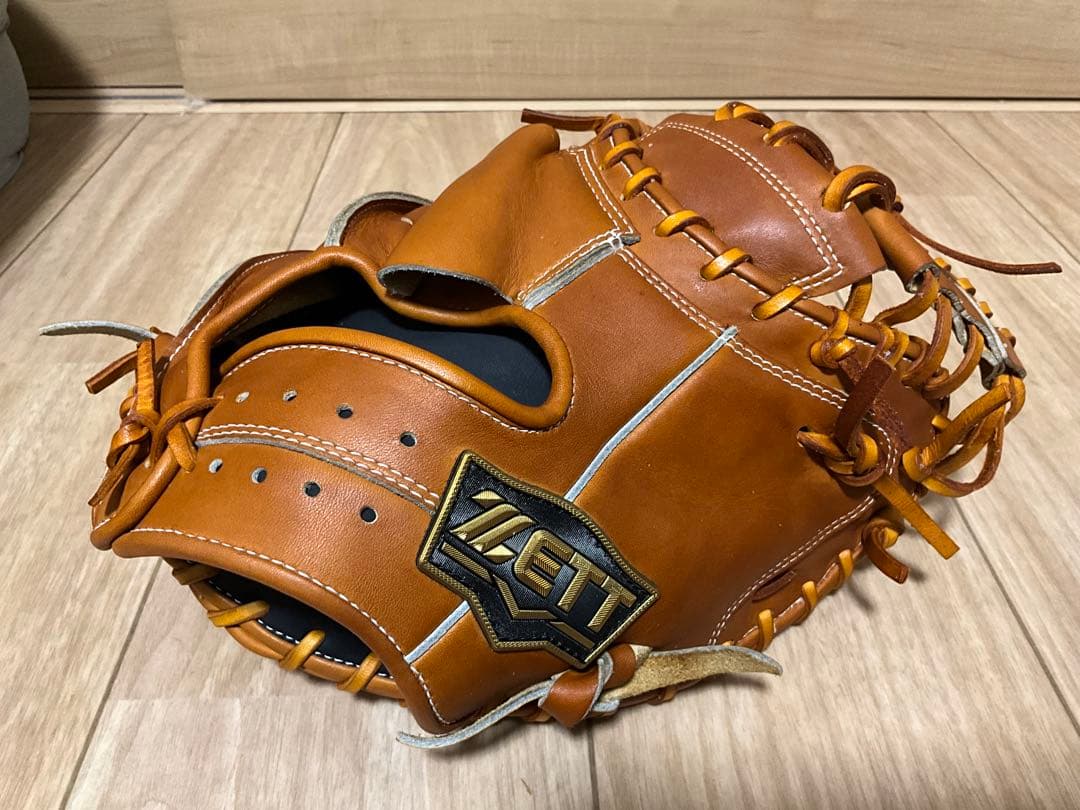 【型付け済み】Zett一般軟式キャッチャーミット(ネオステイタス)