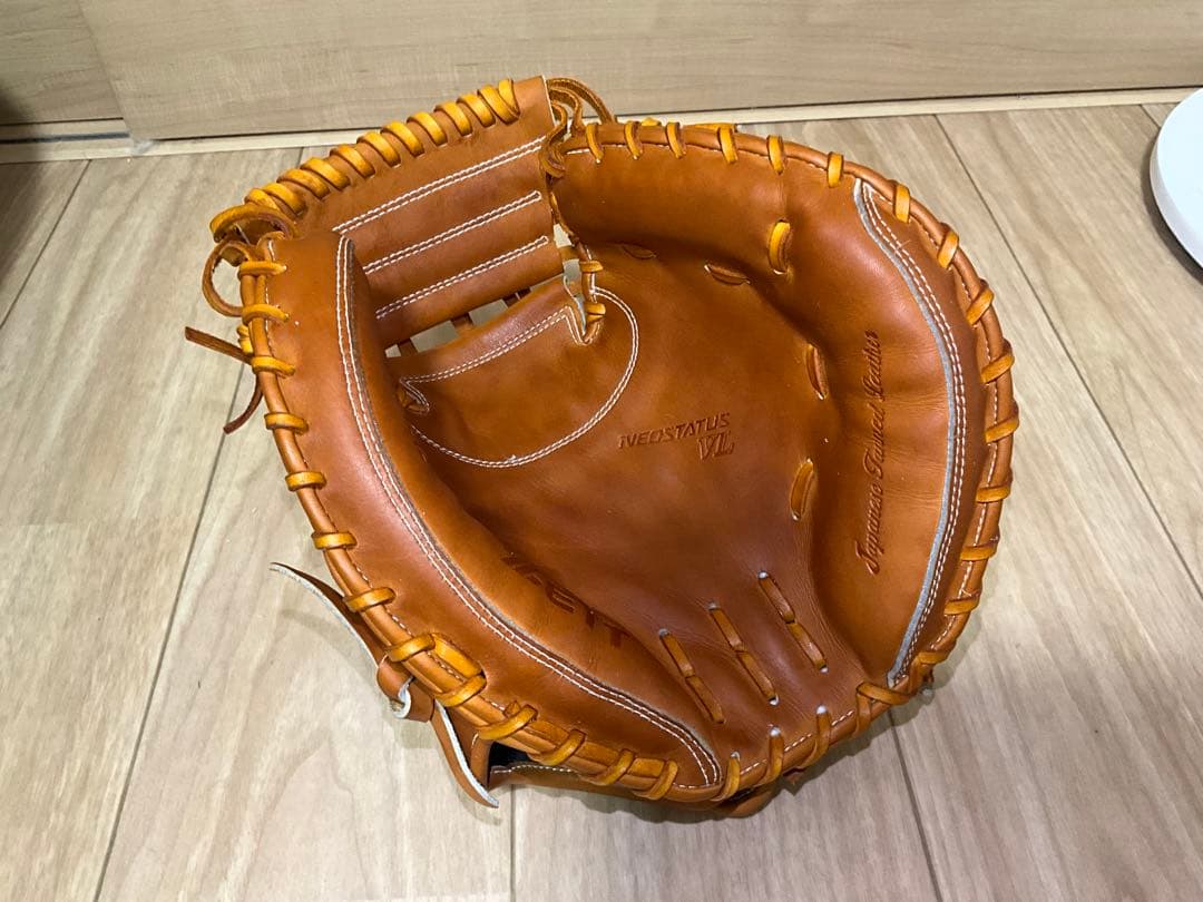 【型付け済み】Zett一般軟式キャッチャーミット(ネオステイタス)