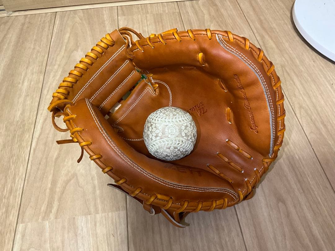 【型付け済み】Zett一般軟式キャッチャーミット(ネオステイタス)