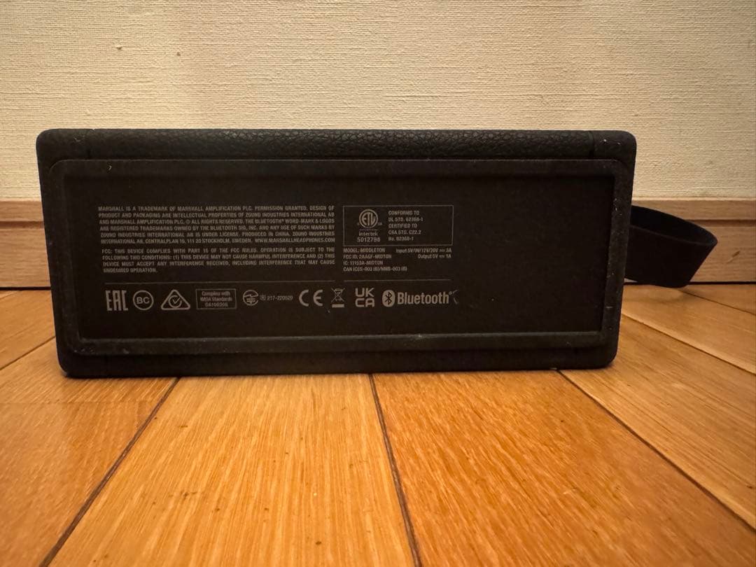Marshall Middleton Bluetoothスピーカー 本体のみ美品