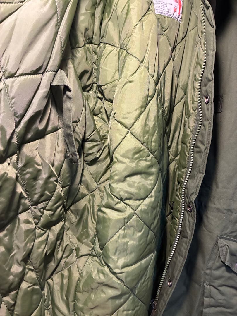 【実物】スウェーデン軍　m90 ゴールドウェザーパーカー