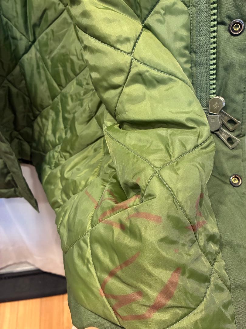 【実物】スウェーデン軍　m90 ゴールドウェザーパーカー