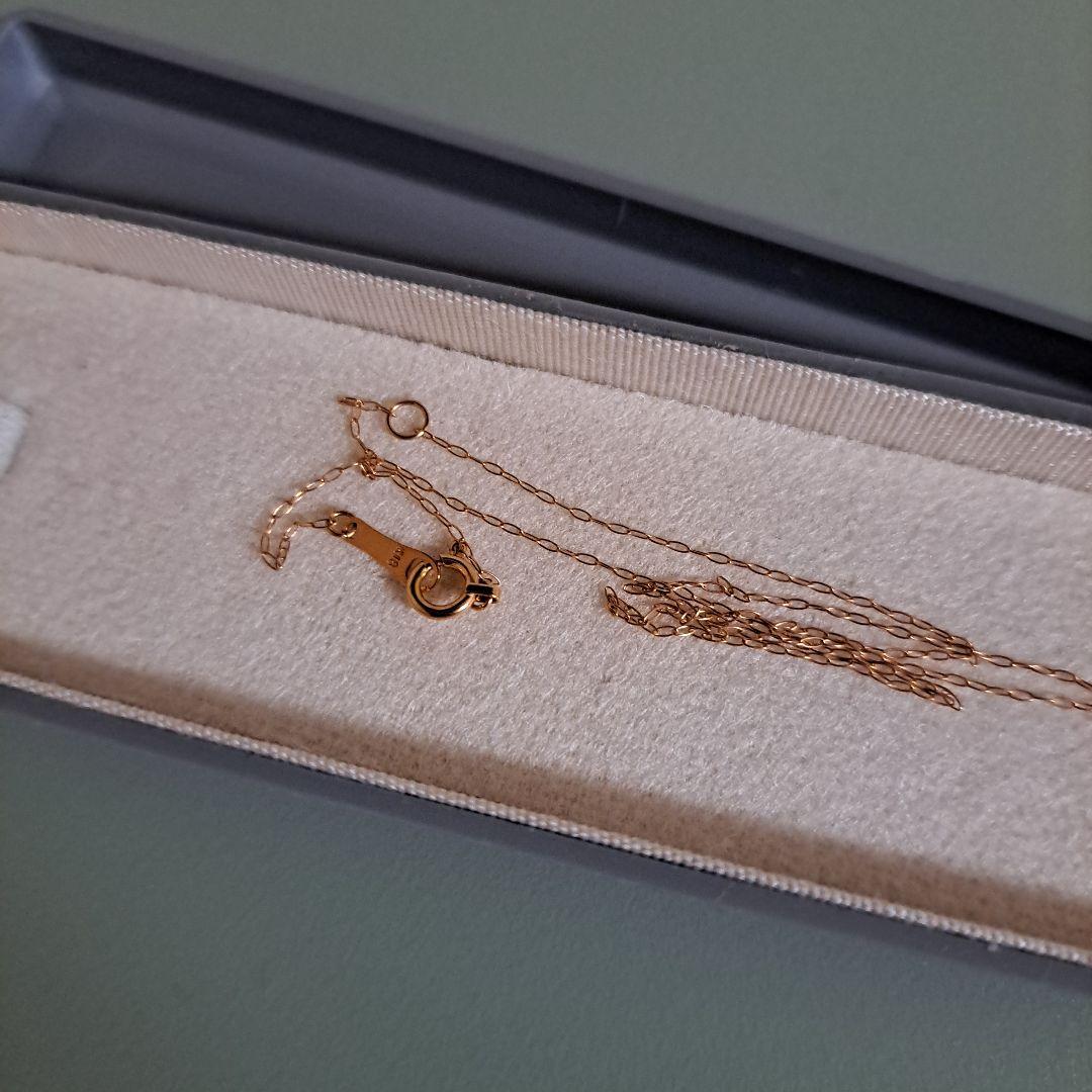 ノジェス ネックレス 18K イニシャル \" n \"