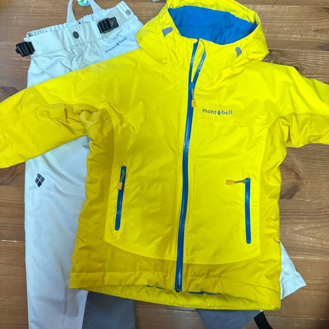 こーいち　montbell 子ども用スキーウェアセット