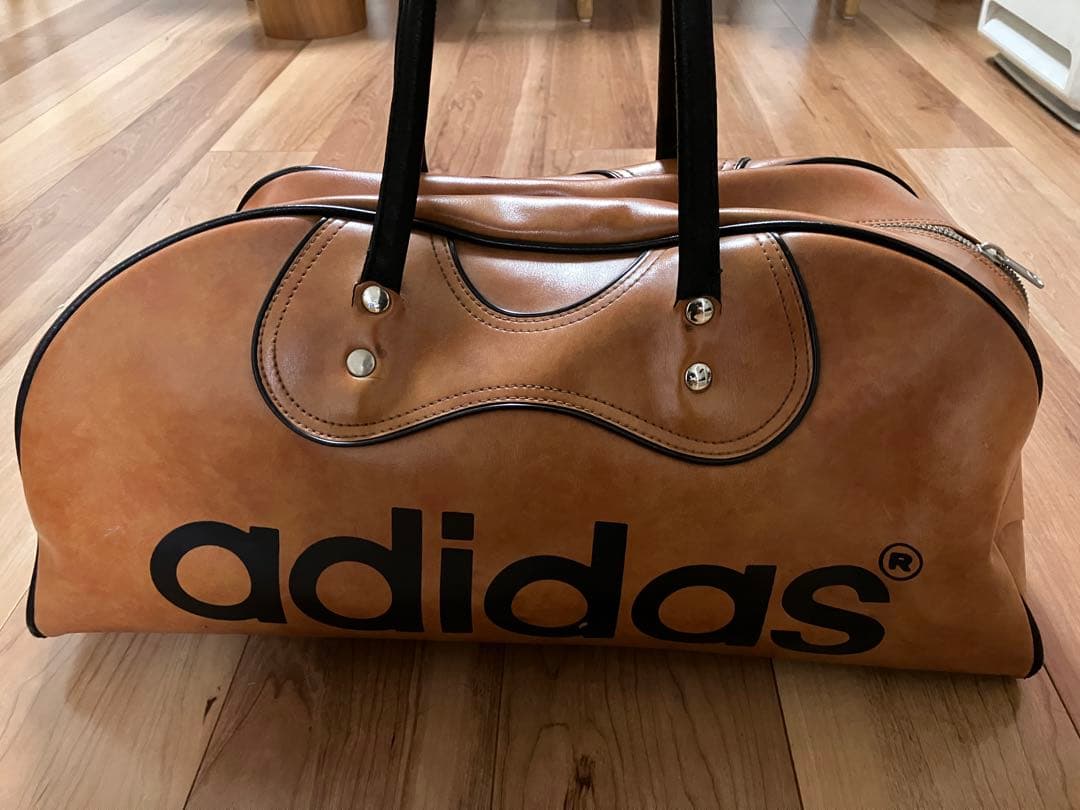 アディダス　adidas ボストンバック　ビンテージ 70s