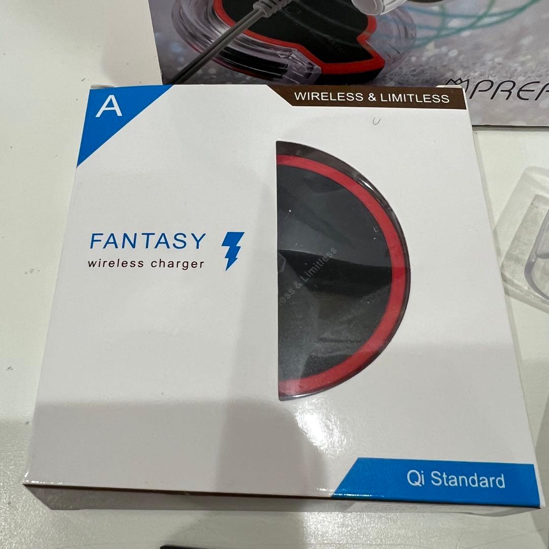 ②レクシア　Ixia Spin ネイルマシン ワイヤレス充電器付き