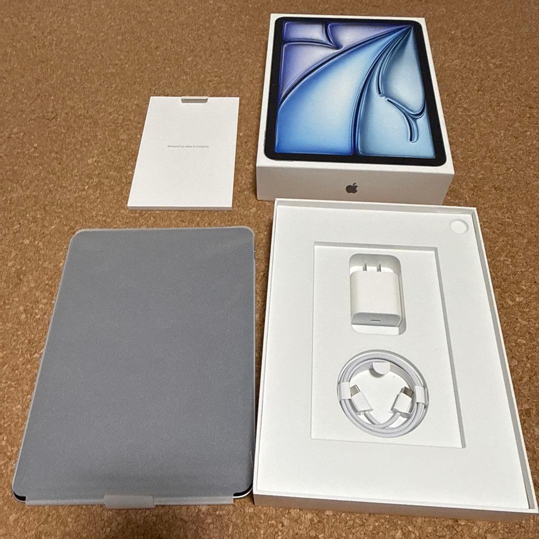 【美品】iPad Air 11インチ M2 Wi-Fi 256GB ブルー