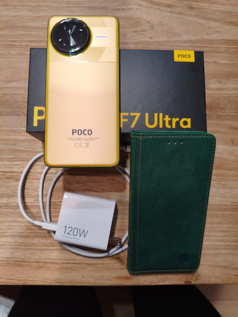 POCO F7 Ultra 充電器付き　美品