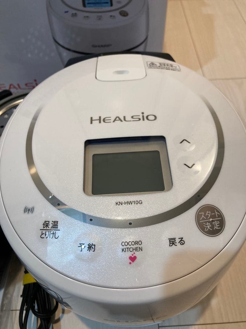 キッチン家電 SHARP HEALSIO KN-HW10G-W