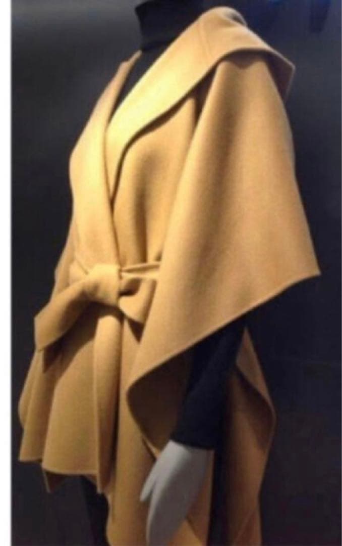 セオリー☆ NEW DIVIDE LUXEポンチョコート未使用キャメル