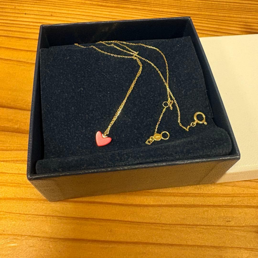 AHKAH アーカー　珊瑚　ネックレス