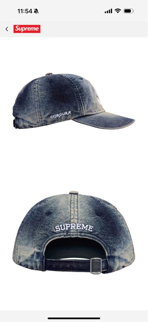 りんごCordura® Denim S Logo 6-Panel