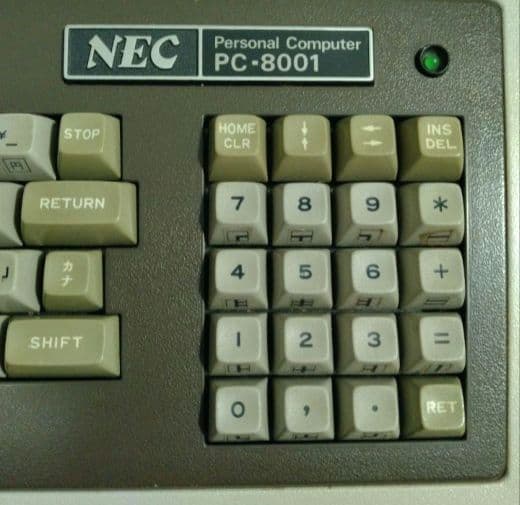 【ブル】パソコン　　PC-8001 　NEC